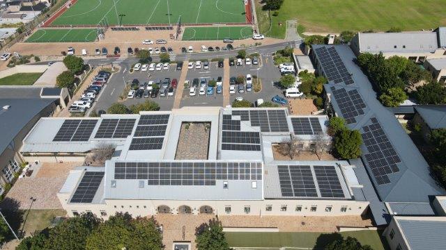 RH Constantia Aerial View of Solar Panels