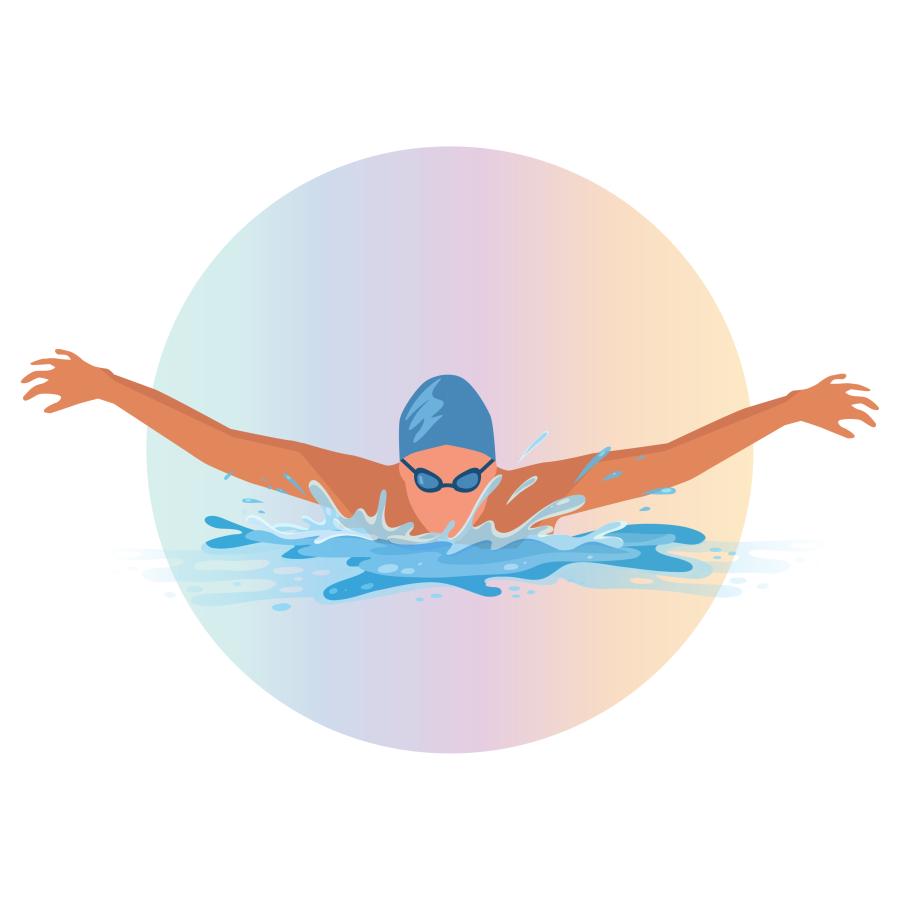 swimming swimming