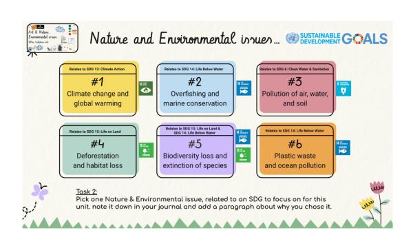 essay on sustainable development for class 8