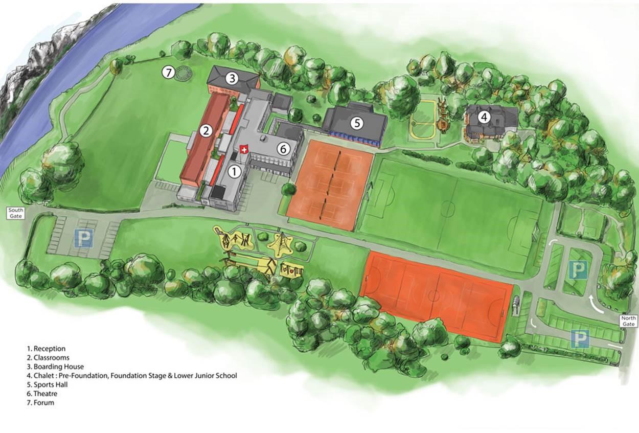 campus map