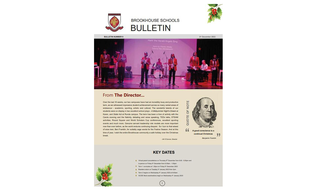 Out Now! Bulletin December 2022